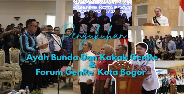 Pengukuhan Forum GenRe Kota Bogor Periode 2025 - 2027